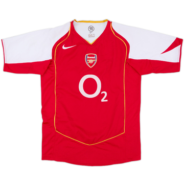 2004-05 Arsenal Home Shirt - 7/10 - (XL.Boys)