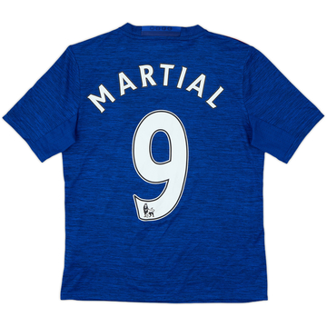 2016-17 Manchester United Away Shirt Martial #9 - 9/10 - (M.Boys)