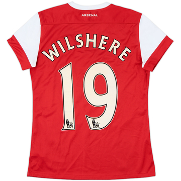 2010-11 Arsenal Home Shirt Wilshere #19 - 7/10 - (Women's S)