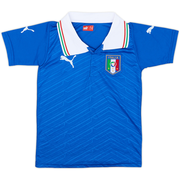 2012-13 Italy Home Shirt - 6/10 - (7-8 Years)