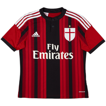 2014-15 AC Milan Home Shirt - 6/10 - (L.Boys)