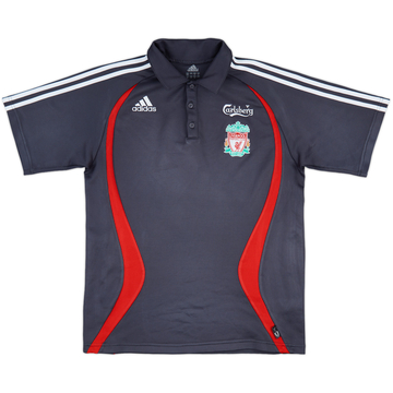 2006-07 Liverpool adidas Polo Shirt - 8/10 - (S)