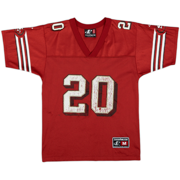 1997-99 San Francisco 49ers Hearst #20 Logo Athletic Home Jersey - 6/10 - (M.Boys)