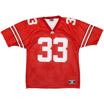 2006-08 Ohio State Buckeyes Gantz #33 Official Teamwear Home Jersey - 8/10 - (L)