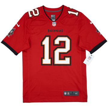 2020-22 Tampa Bay Buccaneers Brady #12 Nike Game Home Jersey (S)