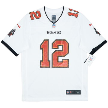 2020-22 Tampa Bay Buccaneers Brady #12 Nike Game Away Jersey (M)