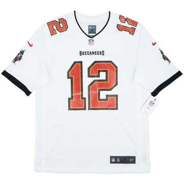 2020-22 Tampa Bay Buccaneers Brady #12 Nike Game Away Jersey (M)