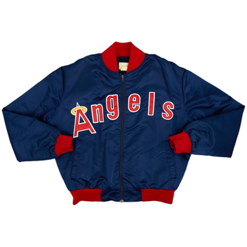 1980s California Angels Mac Murray Satin Varsity Jacket - 4/10 - (L)