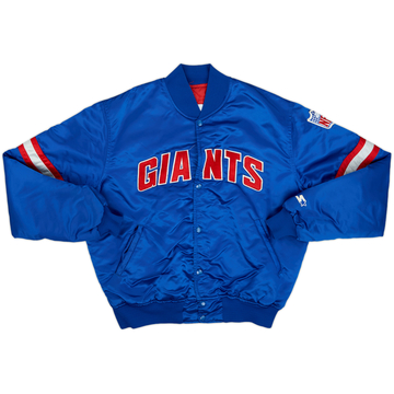 1980s New York Giants Starter Satin Varsity Jacket - 7/10 - (L)