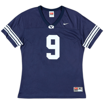 2011 BYU Cougars Heaps #9 Nike Home Jersey Womens - 9/10 - (M)