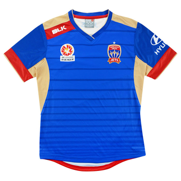 2015-16 Newcastle Jets Home Shirt - 10/10 - S