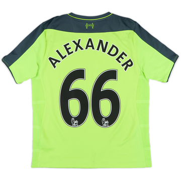 2016-17 Liverpool Third Shirt Alexander #66 - 9/10 - (L.Boys)
