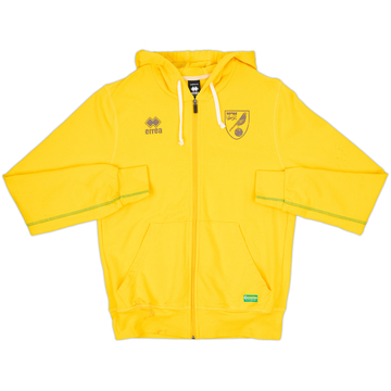 2016-17 Norwich Errea Hooded Track Jacket - 8/10 - (L)