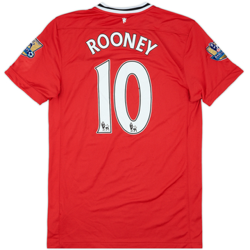 2011-12 Manchester United Home Shirt Rooney #10 - 7/10 - (M)