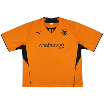2013-14 Wolves Home Shirt - 8/10 - (4XL)