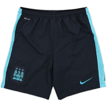 2015-16 Manchester City Away Shorts - 9/10 - (M.Boys)