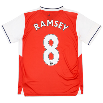 2016-17 Arsenal Home Shirt Ramsey #8 - 6/10 - (L.Boys)