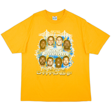 2014-15 Golden State Warriors 'Road to the Championship' Tee - 7/10 - (XL)