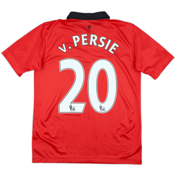 2013-14 Manchester United Home Shirt v.Persie #20 - 9/10 - (L.Boys)