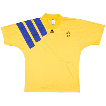 1992-94 Sweden Home Shirt - 8/10 - (XL)