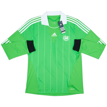 2013-14 Wolfsburg Away L/S Shirt (L)