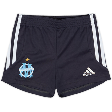 2001-02 Olympique Marseille adidas Training Shorts - 8/10 - (4-5 Years)