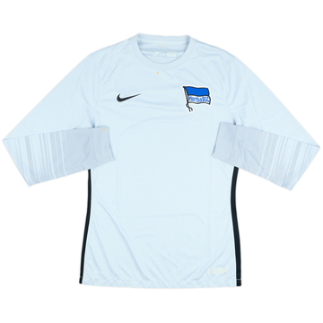 2014-15 Hertha Berlin Player Issue GK Shirt - 6/10 - (M)