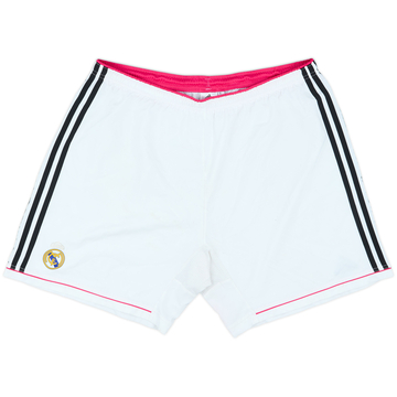 2014-15 Real Madrid Home Shorts - 4/10 - (XL)