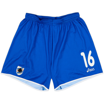 2002-03 Sampdoria Player Issue Away Shorts #16 - 8/10 - (XL)