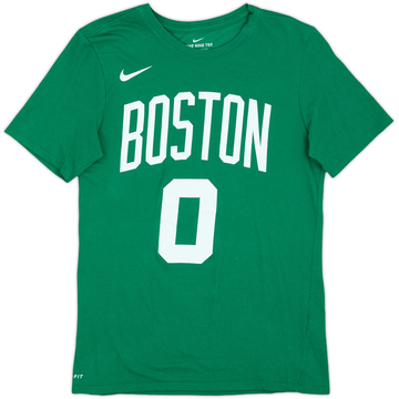 2018-19 Boston Celtics Tatum #0 Nike Tee - 9/10 - (S)