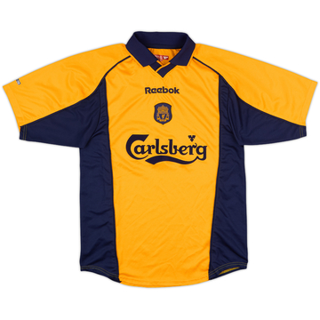 2000-02 Liverpool Away Shirt - 9/10 - (Y)