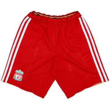 2010-12 Liverpool Home Shorts - 6/10 - (M.Boys)