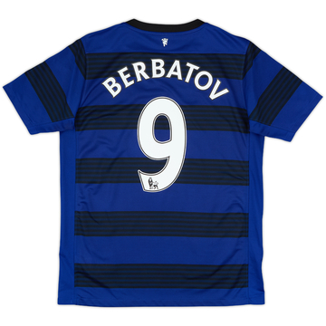 2011-13 Manchester United Away Shirt Berbatov #9 - 8/10 - (XL.Boys)