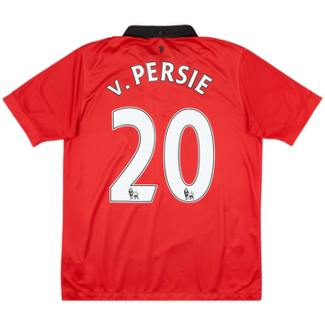 2013-14 Manchester United Home Shirt v.Persie #20 - 8/10 - (XL.Boys)