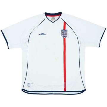 2001-03 England Home Shirt - 4/10 - (XXL)