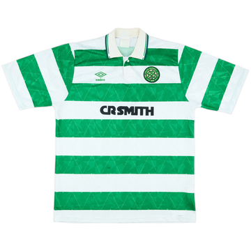 1989-91 Celtic Home Shirt - 7/10 - (L)