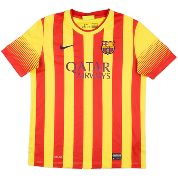 2013-15 Barcelona Away Shirt - 8/10 - (XL.Boys)