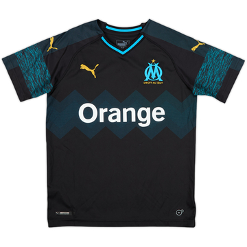 2018-19 Olympique Marseille Away Shirt - 8/10 - (L.Boys)
