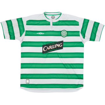2003-04 Celtic Home Shirt - 4/10 - (XL)
