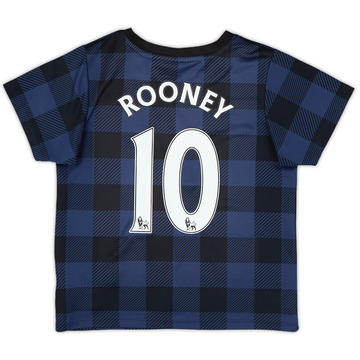2013-14 Manchester United Away Shirt Rooney #10 - 8/10 - (5-6 Years)
