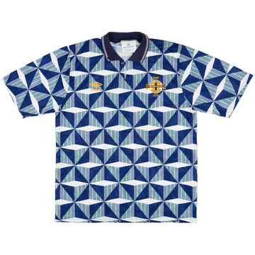 1990-92 Northern Ireland Away Shirt - 8/10 - (L)