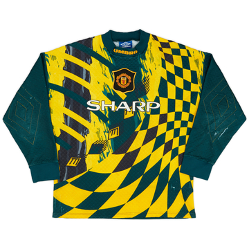 1994-96 Manchester United GK Shirt - 5/10 - (M)