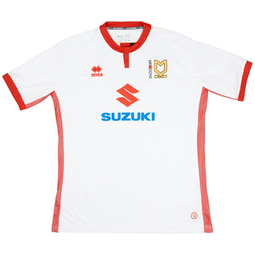 2017-18 MK Dons Home Shirt - 9/10 - (4XL)