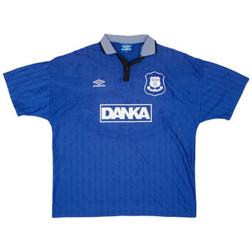 1995-97 Everton Home Shirt #5 - 8/10 - (XXL)