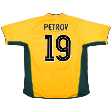 2002-03 Celtic Away Shirt Petrov #19 - 8/10 - (XL)