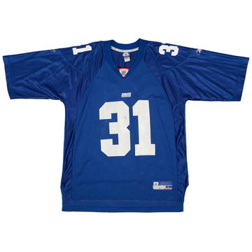 2002 New York Giants Sehorn #31 Reebok On Field Home Jersey (Very Good) L