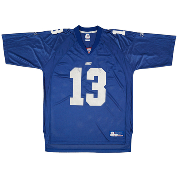 2004 New York Giants Warner #13 Reebok On Field Home Jersey (Very Good) XL