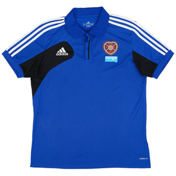 2012-14 Hearts adidas Polo Shirt - 8/10 - (L/XL)