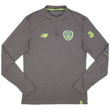 2018-19 Ireland New Balance 1/4 Zip Drill Top - 9/10 - (M)