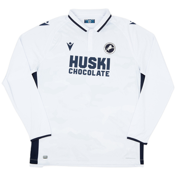 2021-22 Millwall Away L/S Shirt - 9/10 - (4XL)